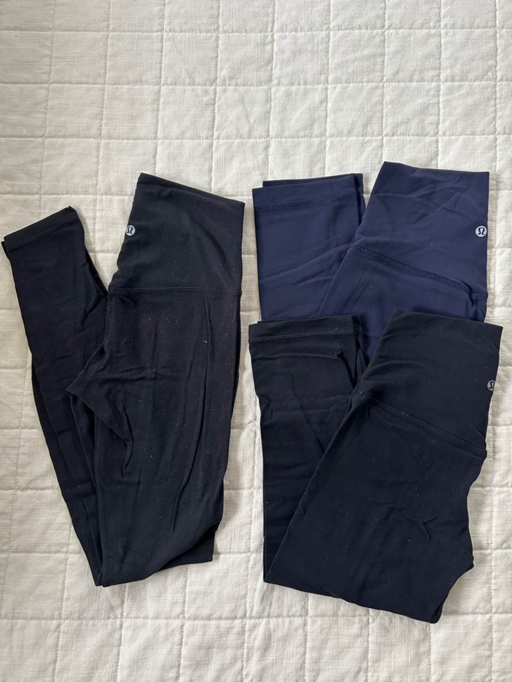 lululemon athletica Women's Leggings Duo - Black & Navy
